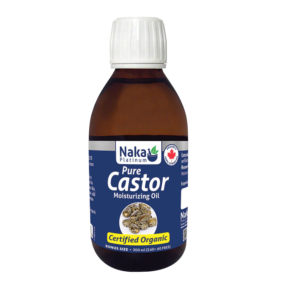 100% Pure Organic Castor Oil - 300ml — The Salt Room