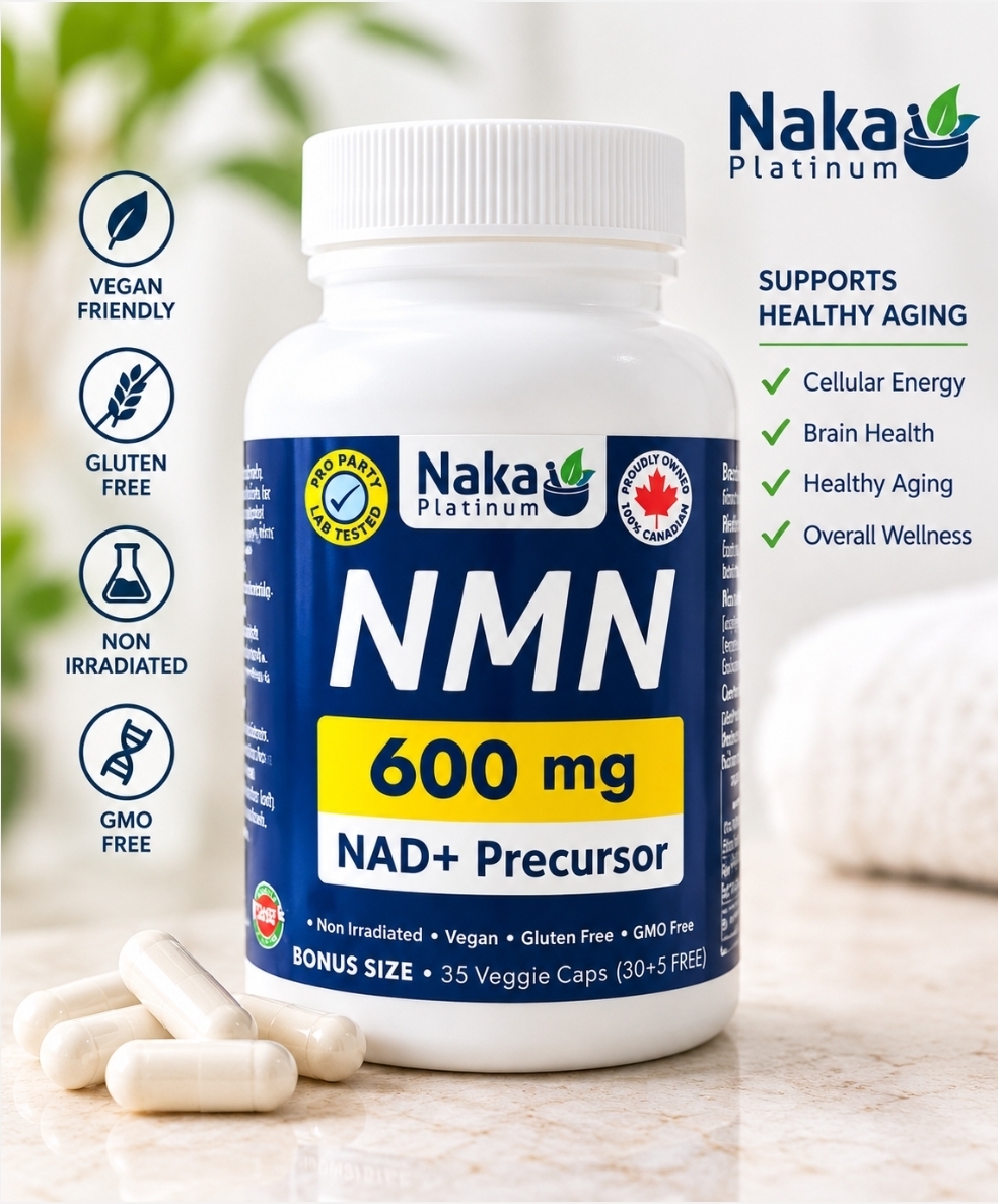 Naka Platinum – NMN 600 MG – NAD + Precursor