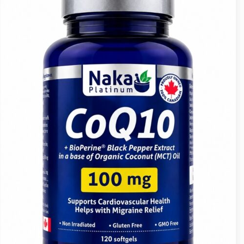 Naka Platinum CoQ10 100 mg + BioPerine