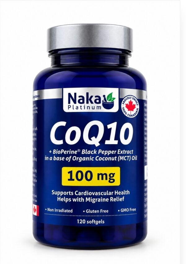 Naka Platinum CoQ10 100 mg + BioPerine